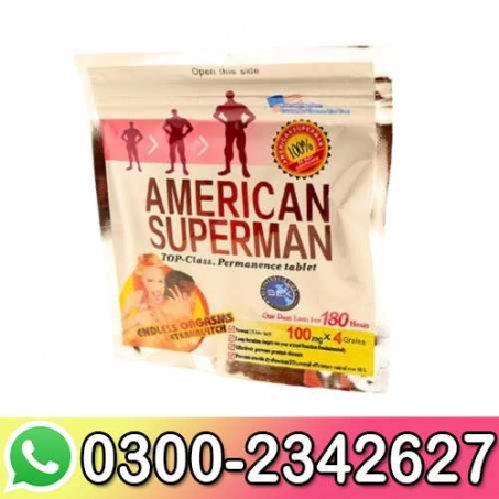 American Superman Tablets In Pakistan