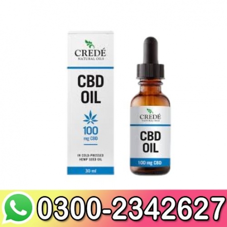 Crede CBD Cold Pressed Hemp Seed Oil in Pakistan