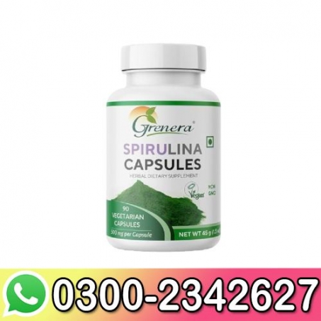 Grenera Spirulina Capsules in Pakistan