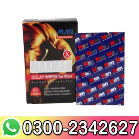 Maxman Delay Wipes Price In Pakistan