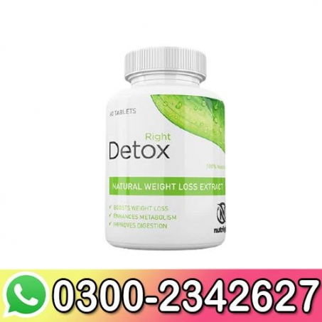 Nutright Right Detox Weight Loss Tablets