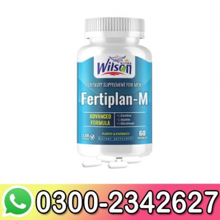 Wilson Nutra Fertiplan-M Fertility Supplements for Men in Pakistan